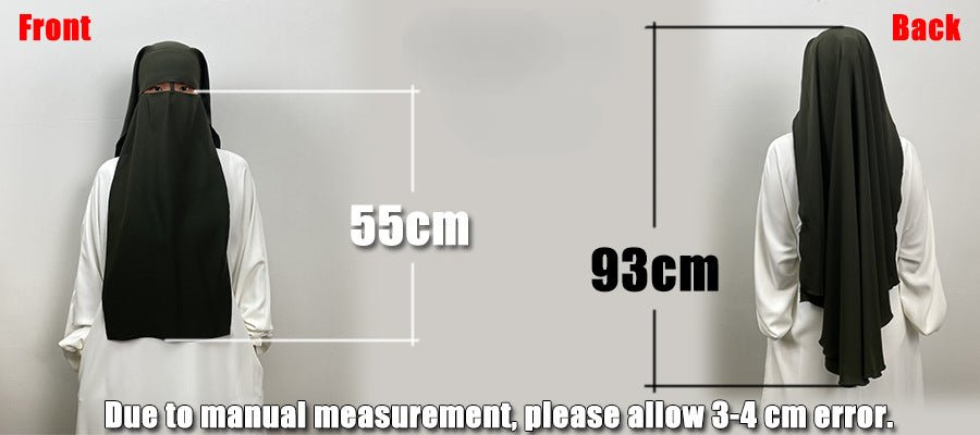 Nida Niqab : Un niqab tendance et polyvalent pour les musulmanes pudiques (MH085)