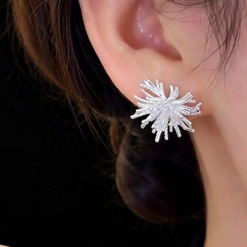 Boucles d'oreilles clous Crystal Radiant Burst (MAC479)