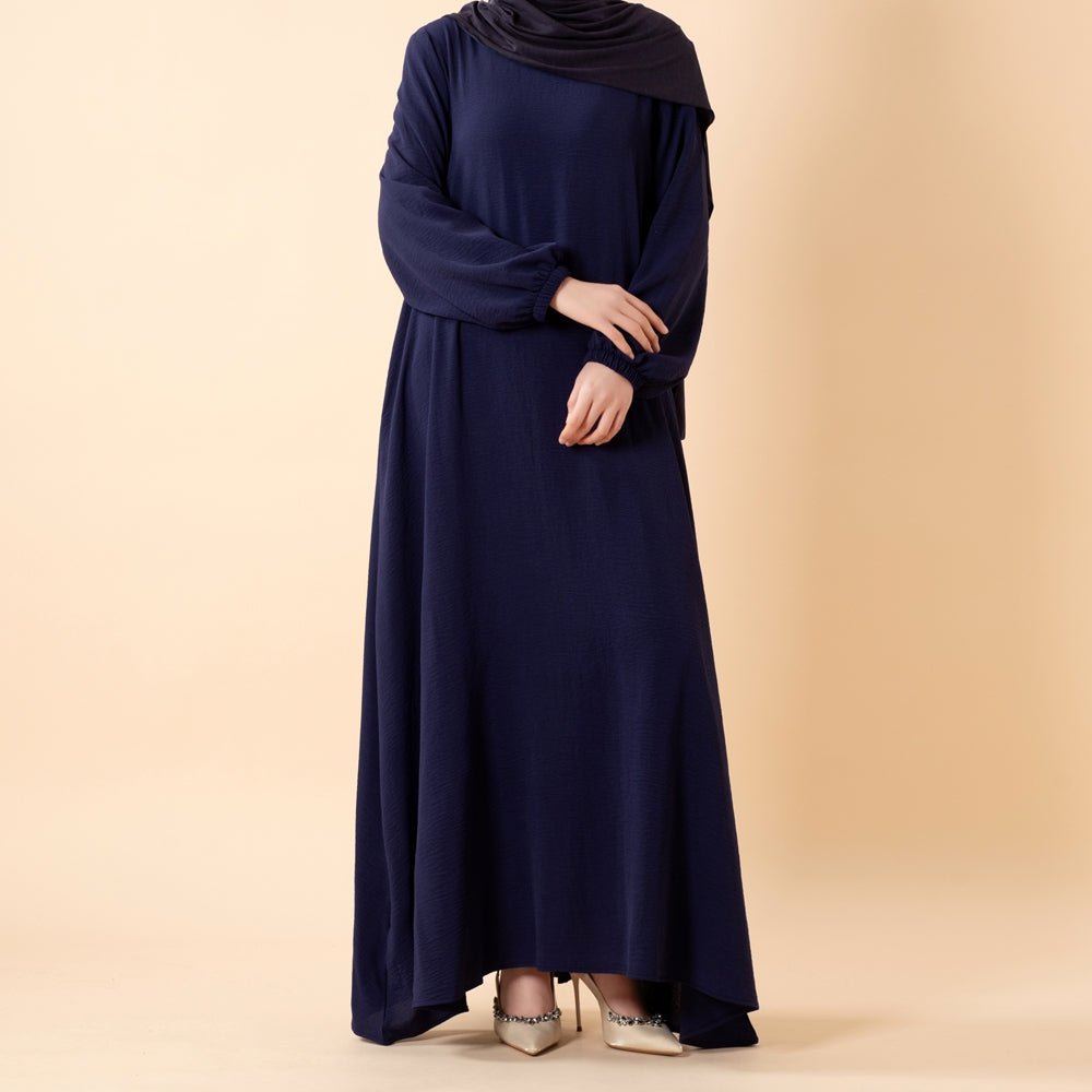 Robe Maxi Essential Flow en Crêpe avec Poches (UKMA385)