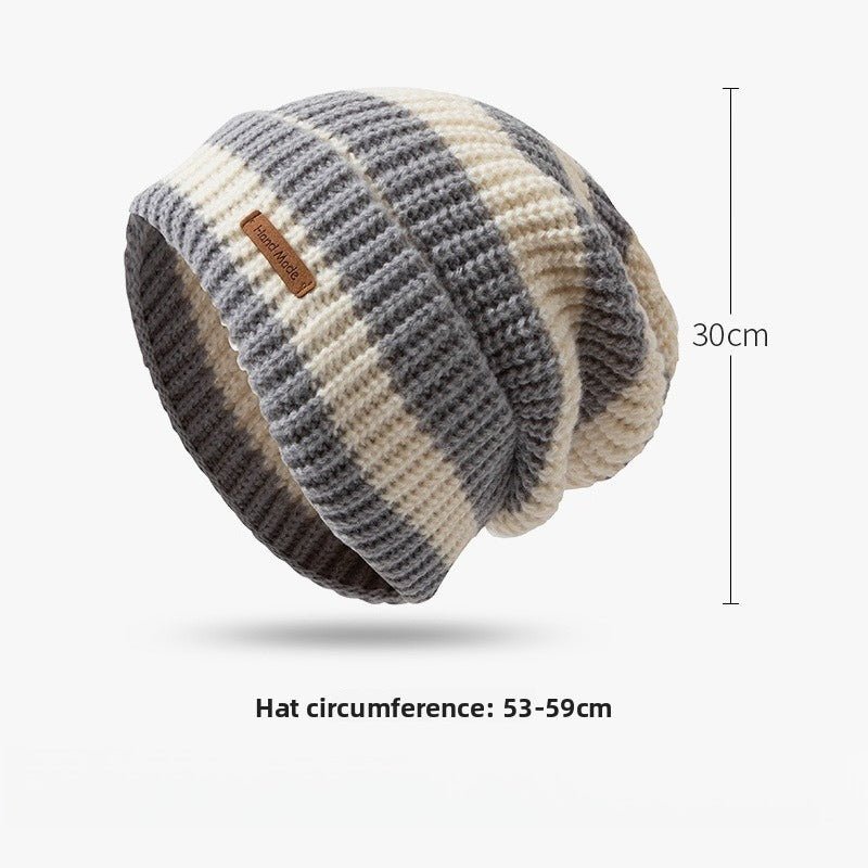 Bonnet Slouchy Rayé (MAC305)