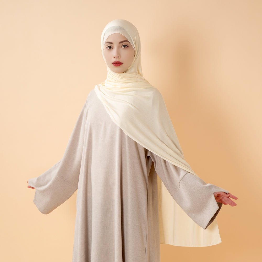Hijab en jersey mélangé laine Cloud Soft (MH197)