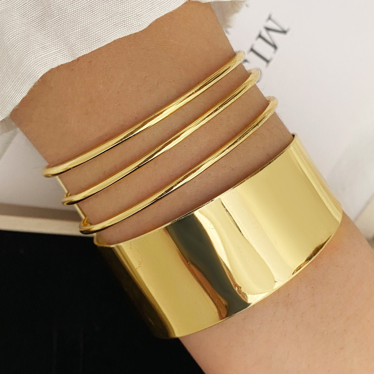 Bracelet en alliage exagéré de style bohème (MAC205)