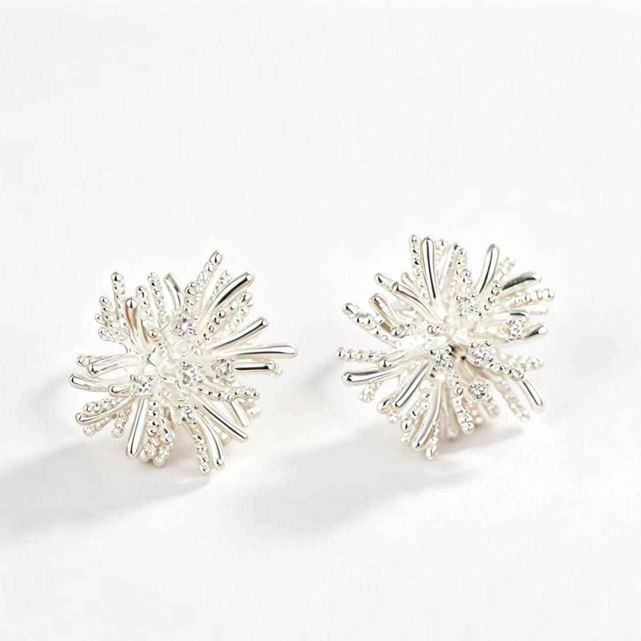 Boucles d'oreilles clous Crystal Radiant Burst (MAC479)