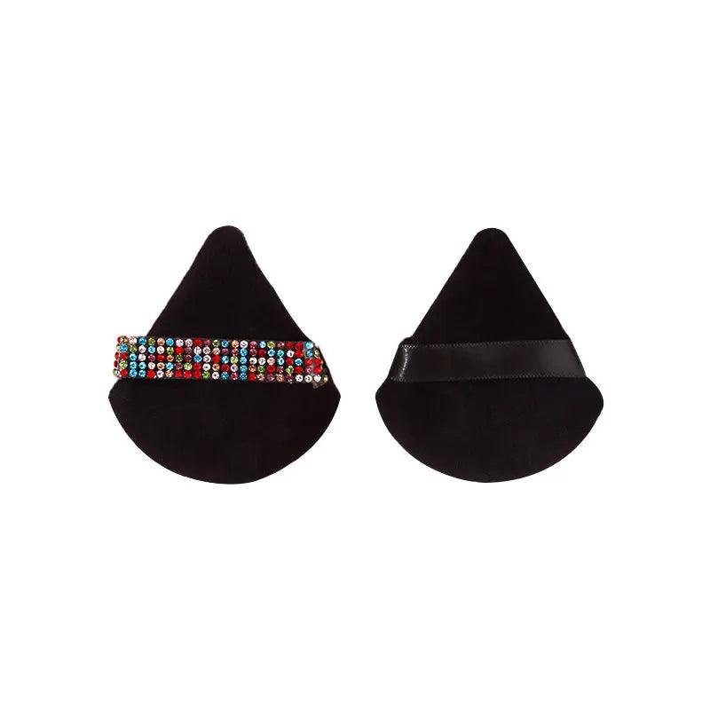 Houppettes triangulaires douces MMU027 pour poudre libre