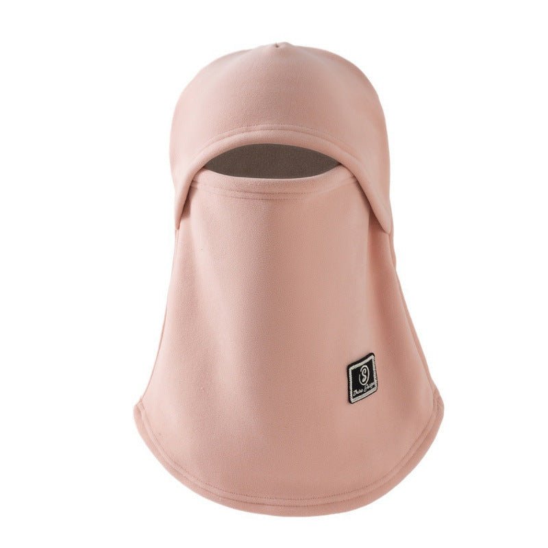Cagoule Masque Doublée Polaire | Cagoule d'Hiver Coupe-Vent pour Vélo avec Protection des Oreilles (MAC308)