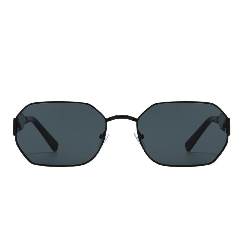 Lunettes de soleil vintage à monture étroite – Style rétro chic avec verres teintés pour femme (MAC262)