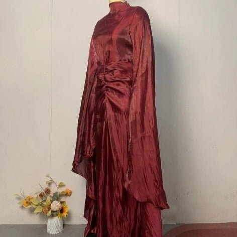 Robe Longue Ajustée à la Taille (MS285)