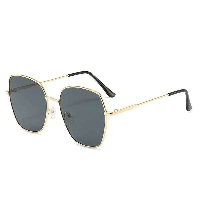 Lunettes de soleil oversize dégradées pour femme – Un accessoire tendance qui affine le visage (MAC263)