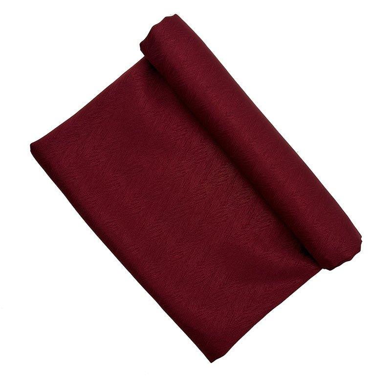 MH009 Hijab Musulman en Satin Jacquard à Motif Ondulé
