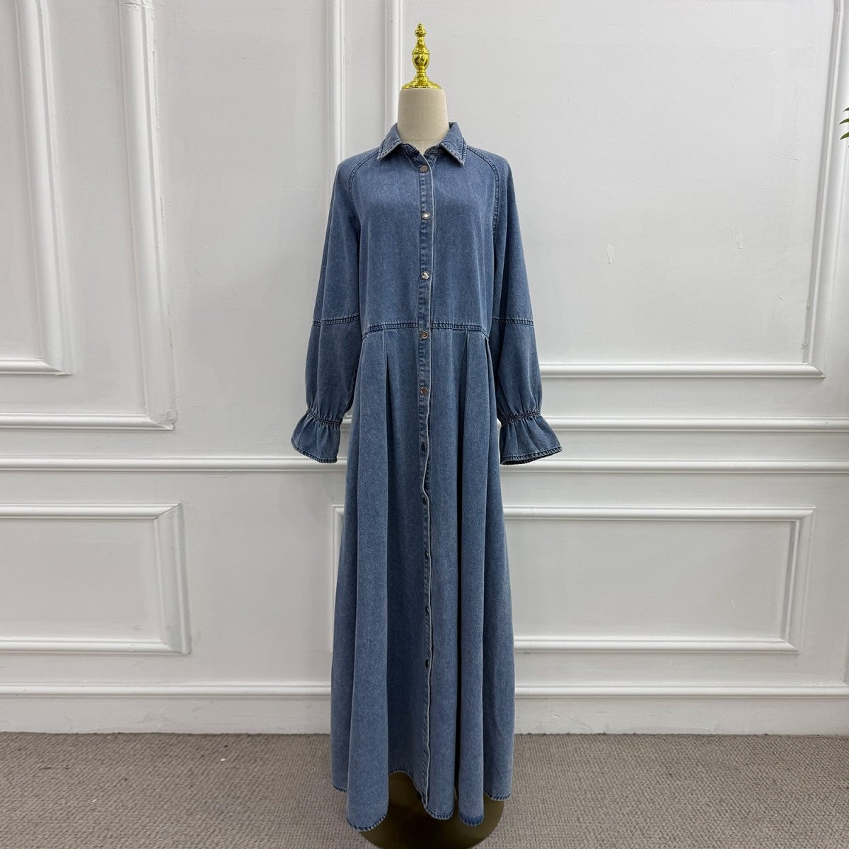 Robe Maxi en Denim Lyocell (MS442)