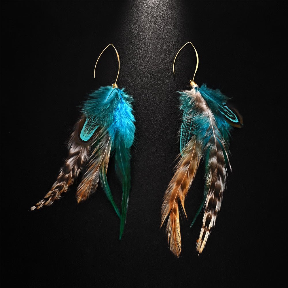 Boucles d'oreilles bohèmes Festival (MAC468)