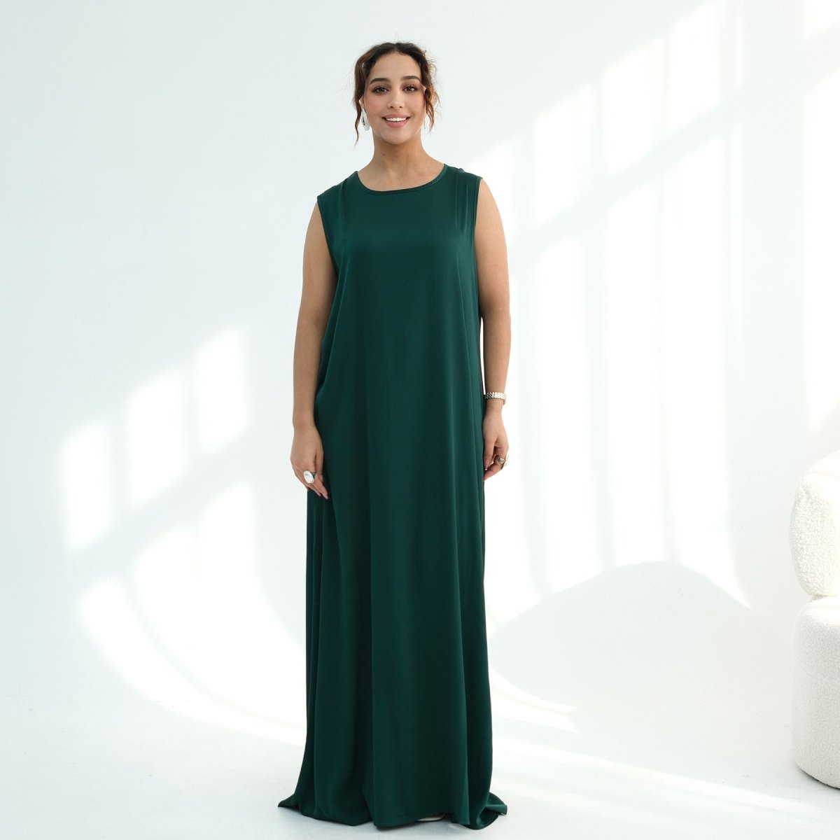 Robe Maxi sans Manches (MA399)