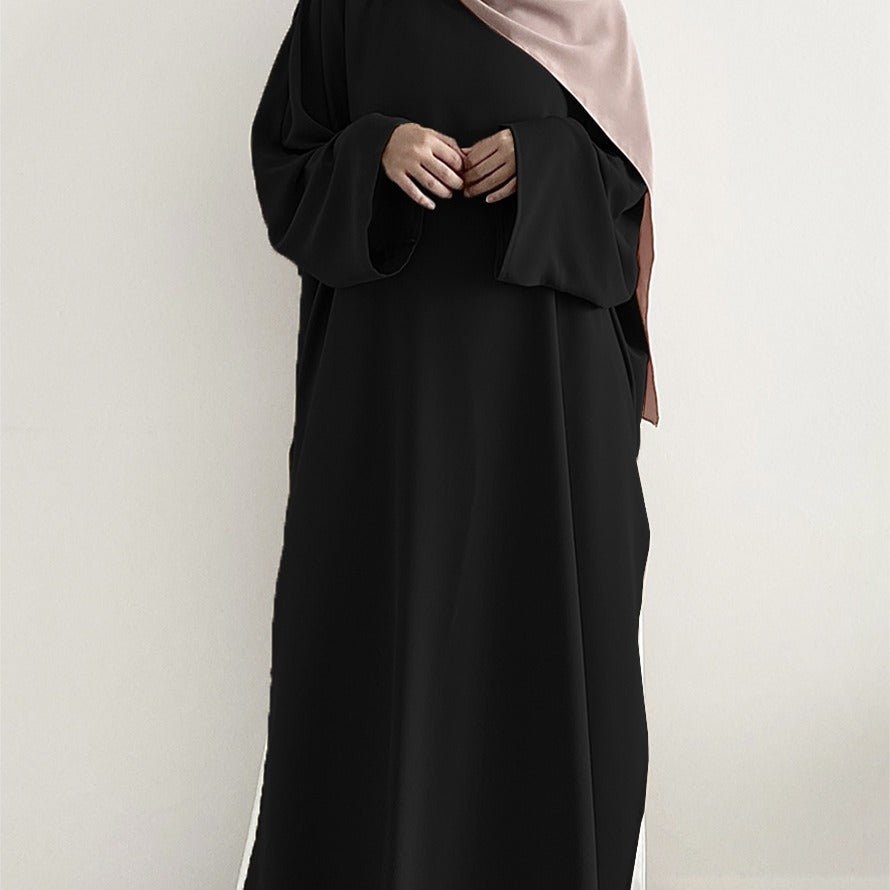 Abaya Fashion Décontractée avec Fente (MA063)