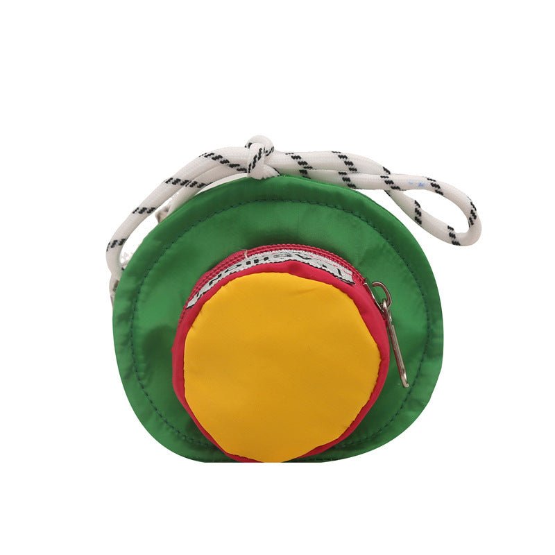 Porte-clés pochette pour écouteurs motif chapeau mignon (MAC470)