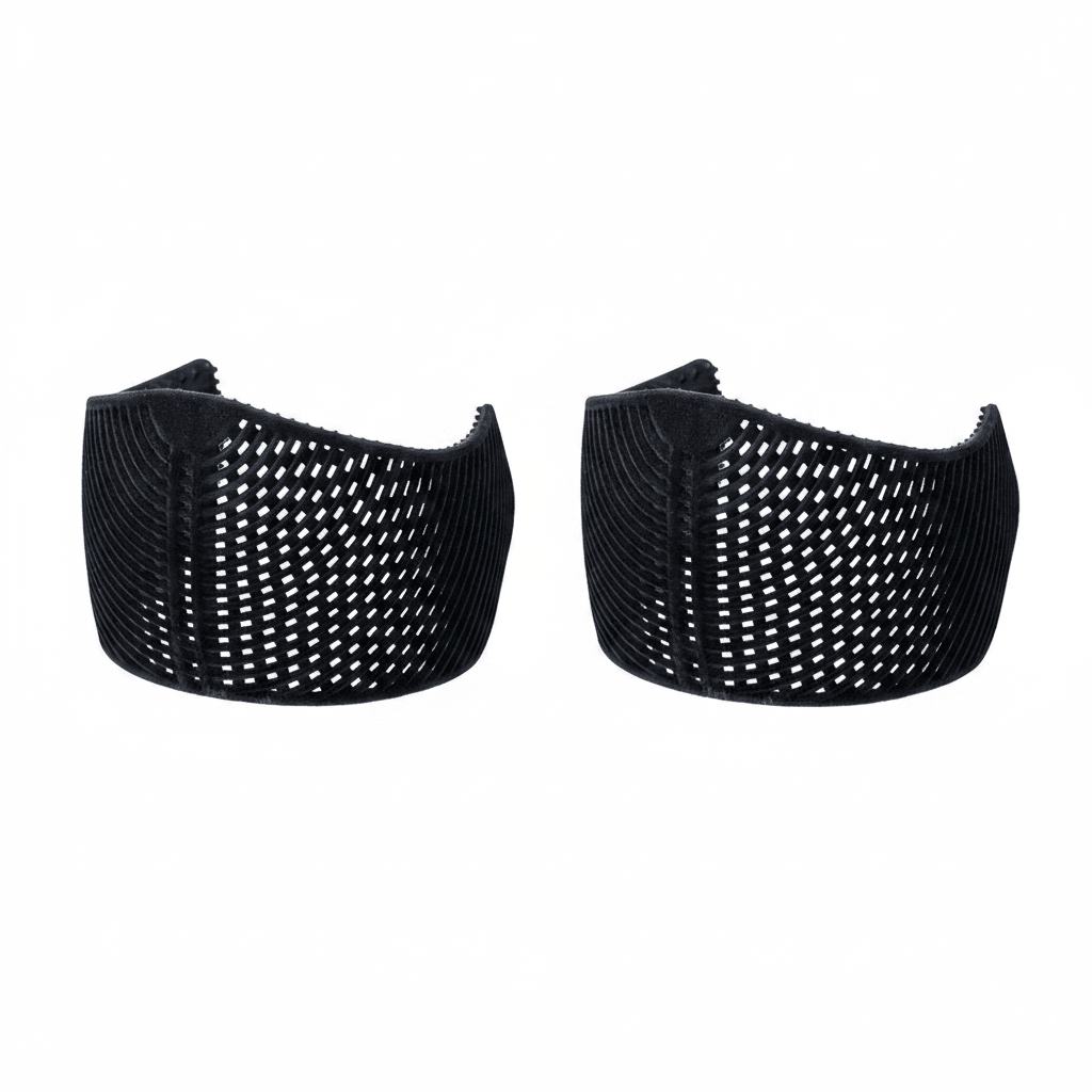 Bandeau antidérapant en TPU floqué pour hijab (respirant et léger) (MAC303)