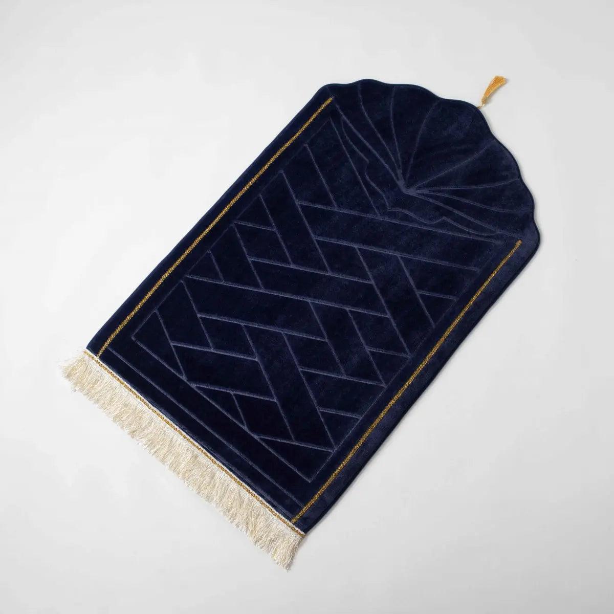 Tapis de prière en flanelle épaissie et gaufrée MR053