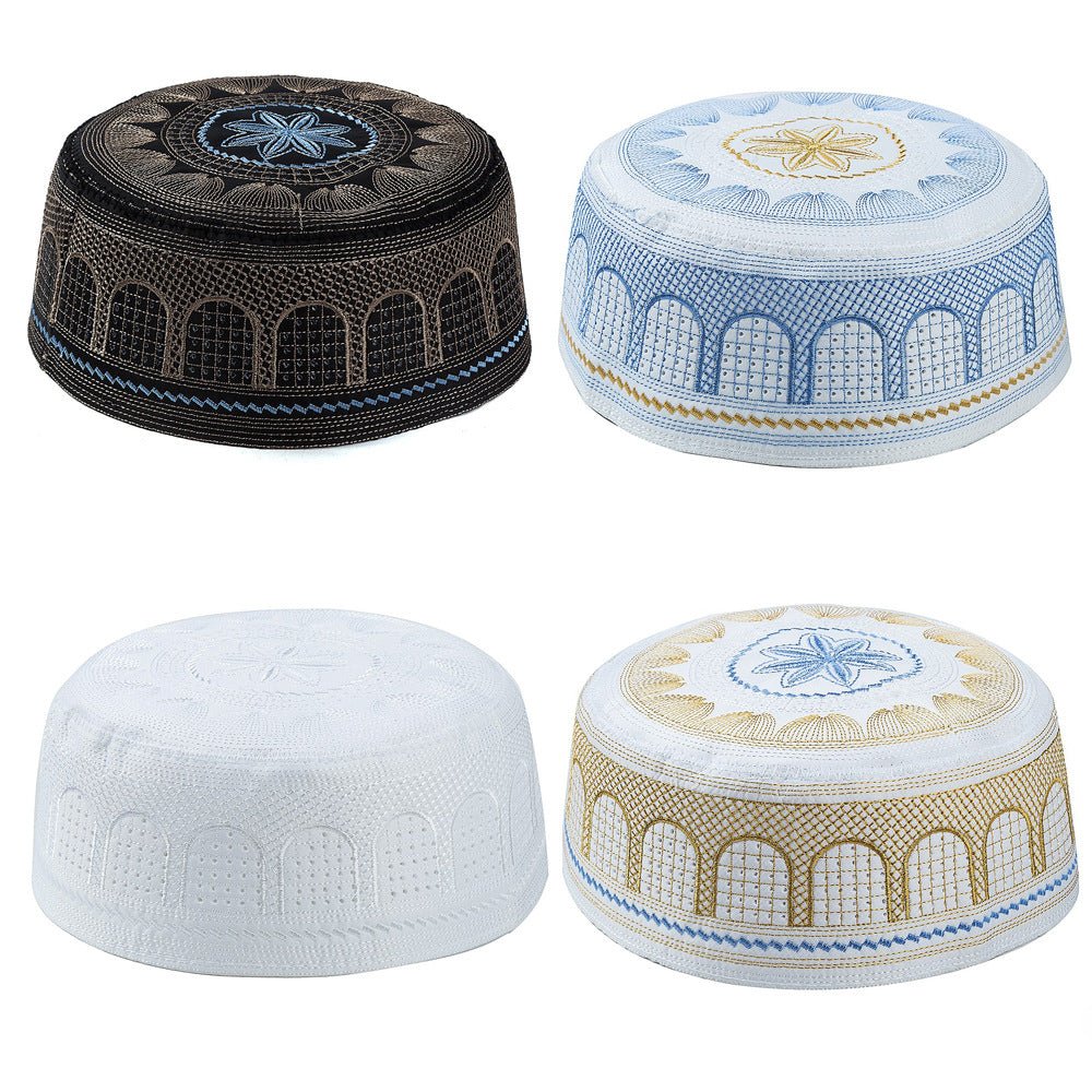 Bonnet de Prière Kufi Brodé (MR088)