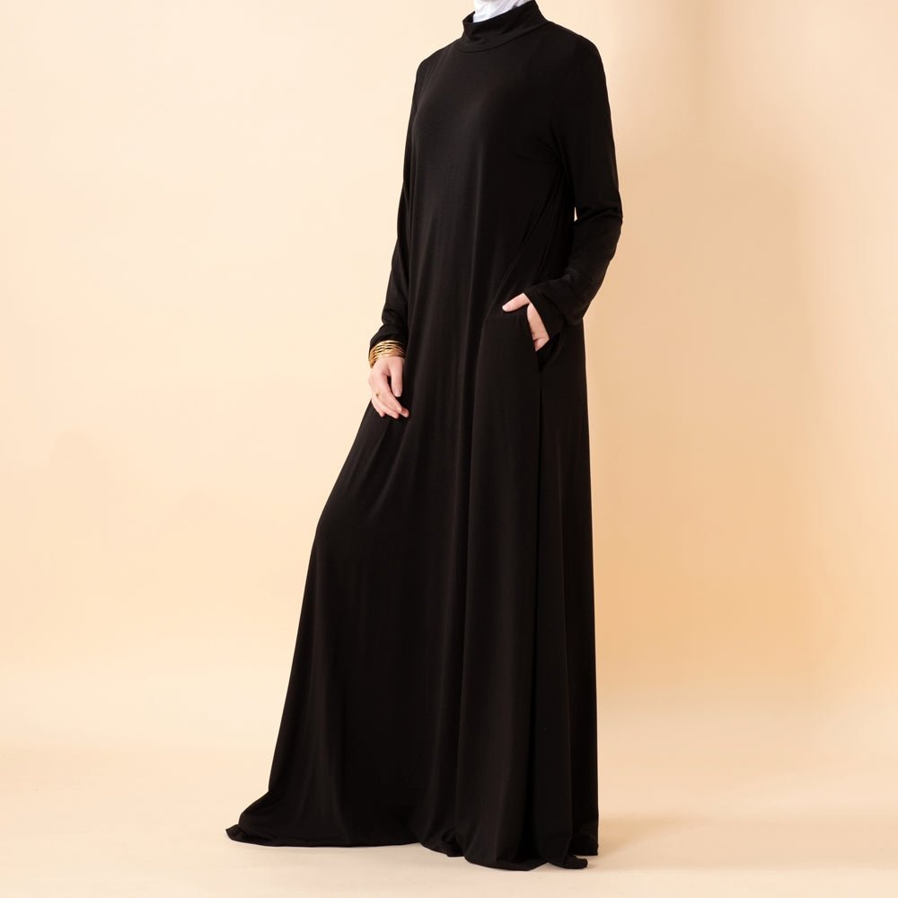 Robe évasée Premium Lenzing™ Modal en Natural Stretch (MA357)