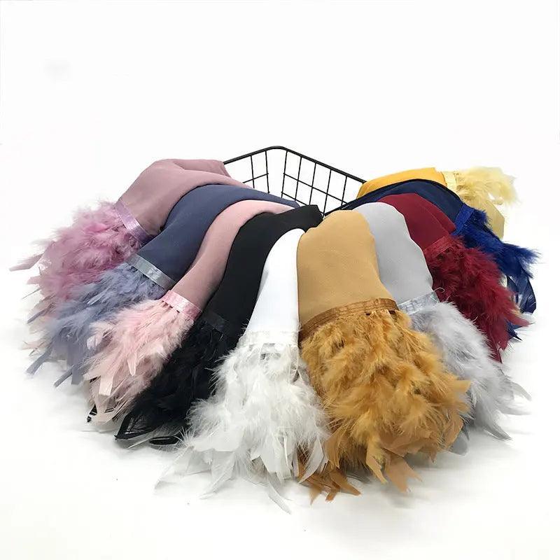 Foulards en Mousseline Foulard Plume Hijab (MH039)