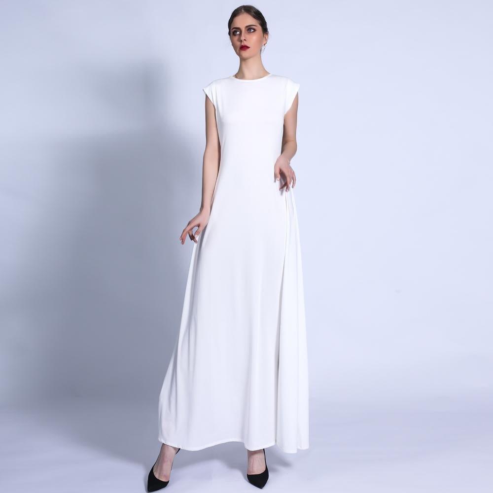 Robe Chemise en Jersey sans Manches (MA023)