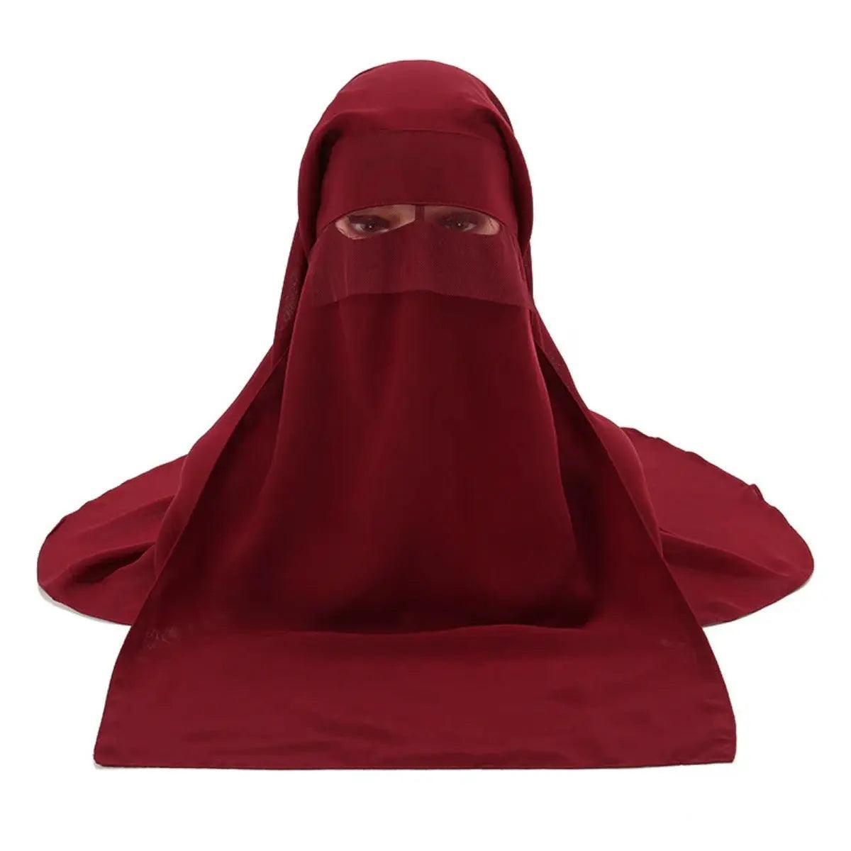 Ensemble Voile Facial Niqab (MH033)