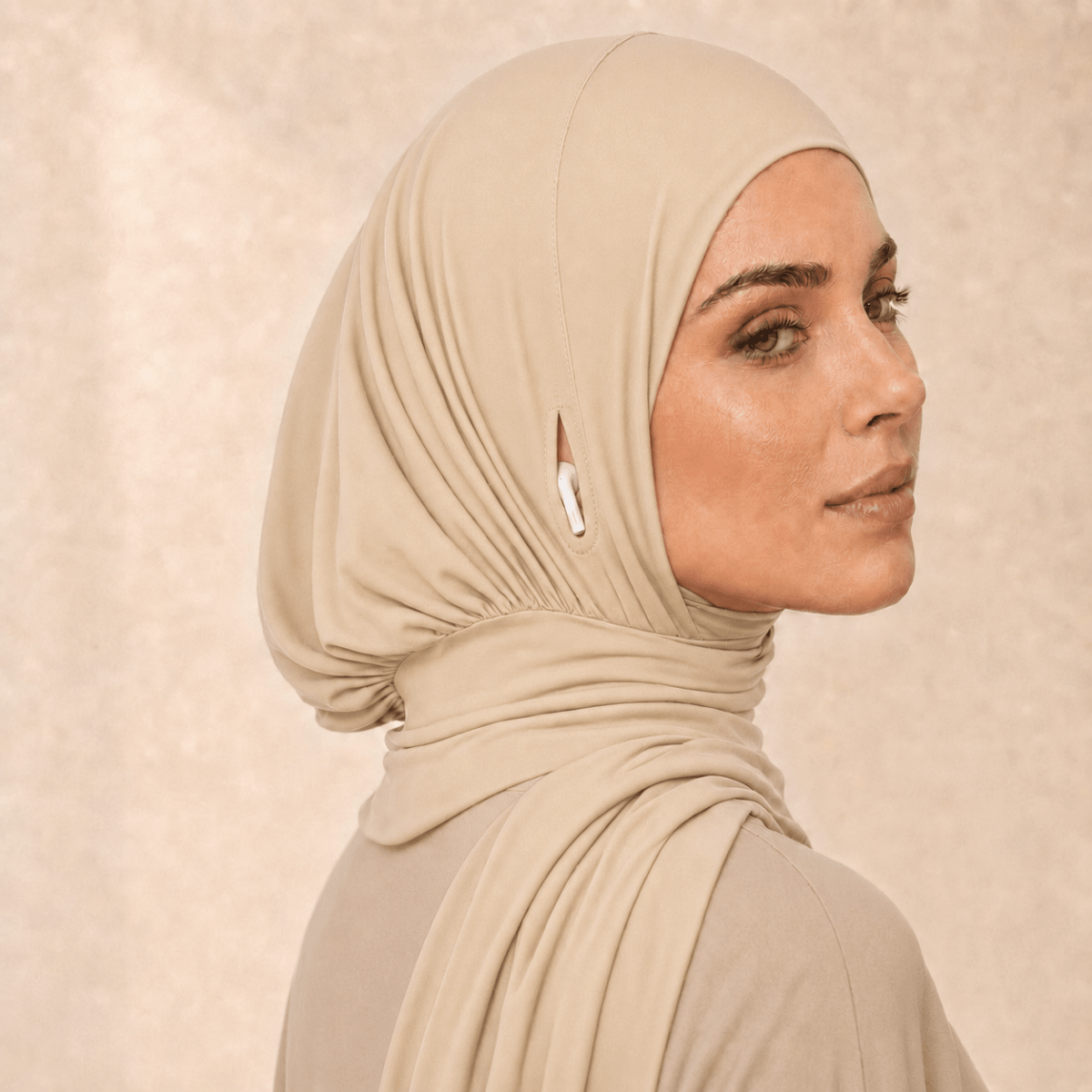 Instant Hijab | Fermeture Aimantée, Compatible Écouteurs, Coton Modal (MH225)