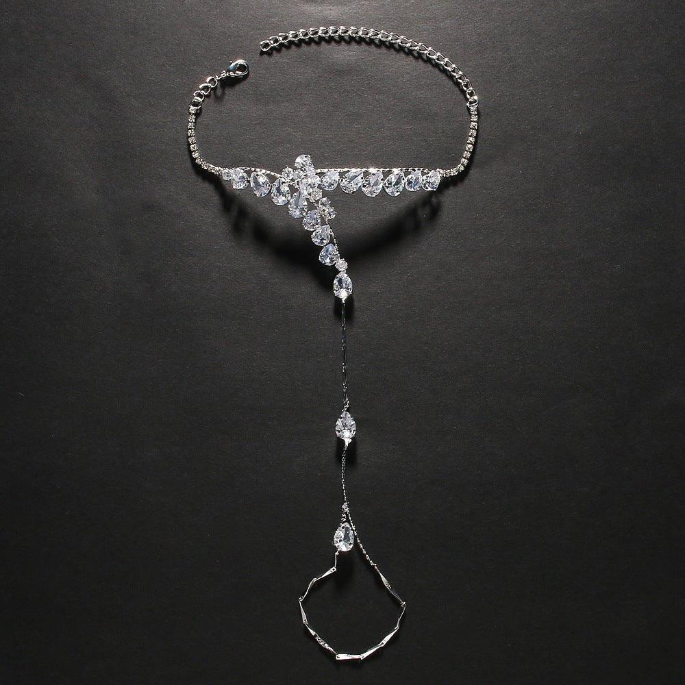 **MAC131 Bracelet Haut de Gamme Zircon Goutte d'Eau**