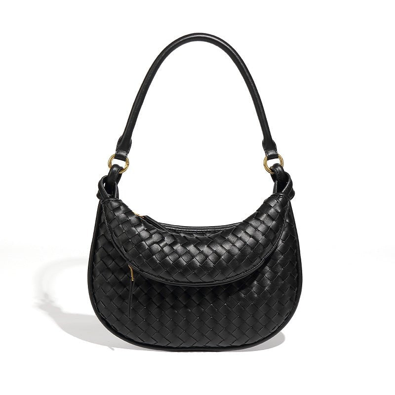 MAC177 Sac à bandoulière tissé rétro, chic et polyvalent, haut de gamme