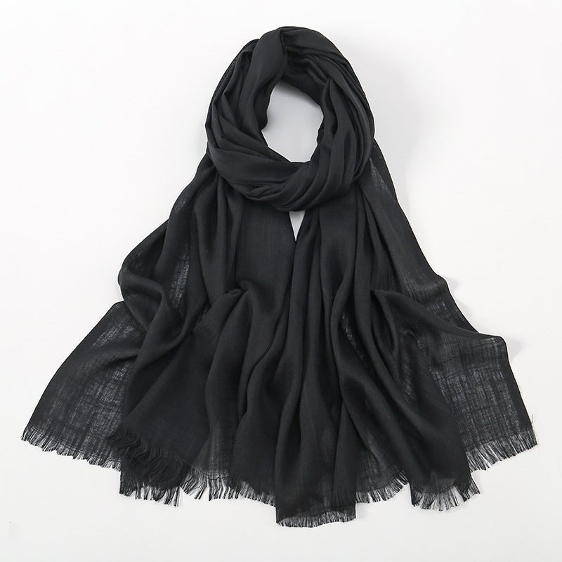 Écharpe Hijab en Coton Bambou (MH208)