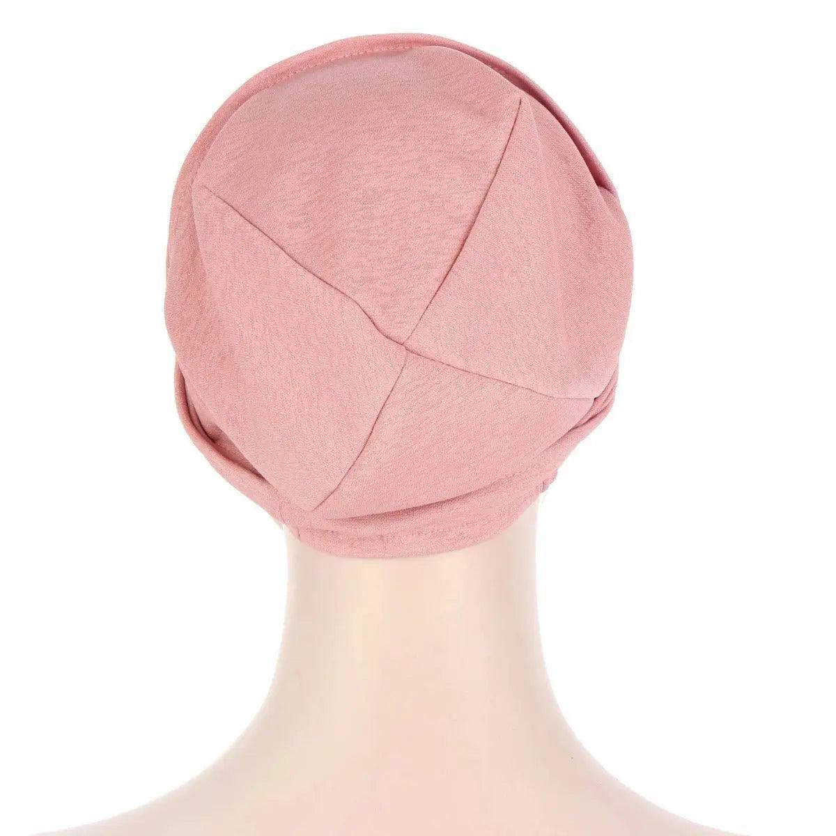 Foulard sous-hijab en coton slub uni (MH031)