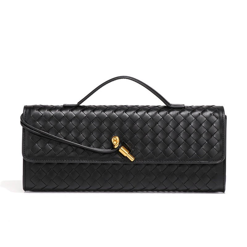 Pochette en cuir PU tissé (MAC432)