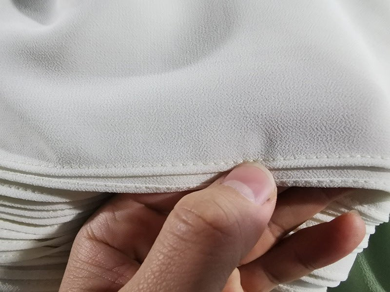 MH089 Hijab Bubble en Mousseline Perlée