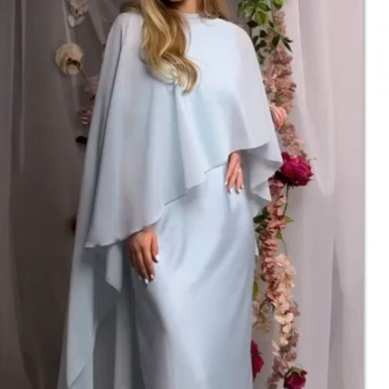 Robe Abaya avec Cape (MS320)