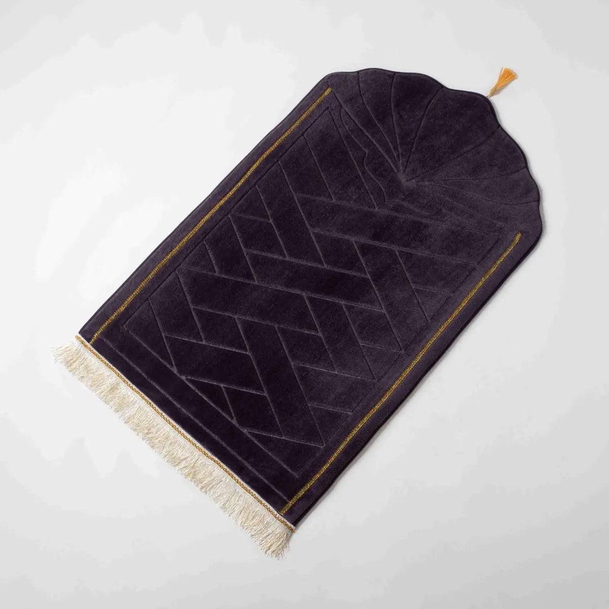 Tapis de prière en flanelle épaissie et gaufrée MR053
