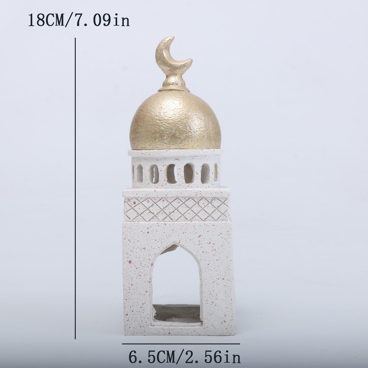 Ornement décoratif en résine Mosquée islamique (MAC396)