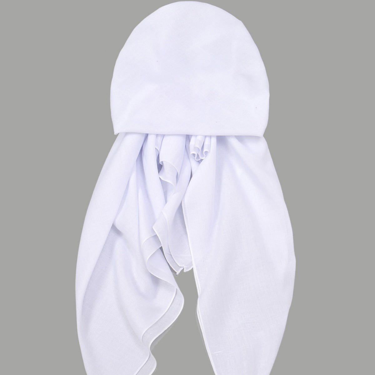 Bonnets Turban Élastiques Premium, Foulard Triangle avec Design Pull-on à Deux Pans (MH118)