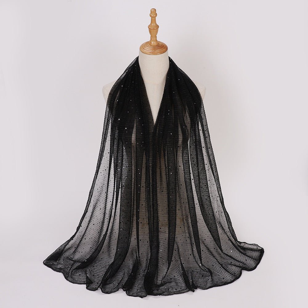 Écharpe Hijab Scintillante (MH205)