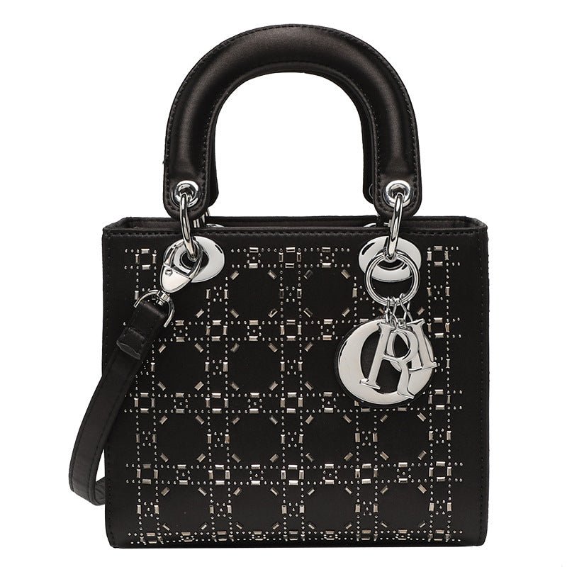 Sac Princesse Diana en satin haut de gamme, style « Hot Diamond Heavy Industry » (MAC220)