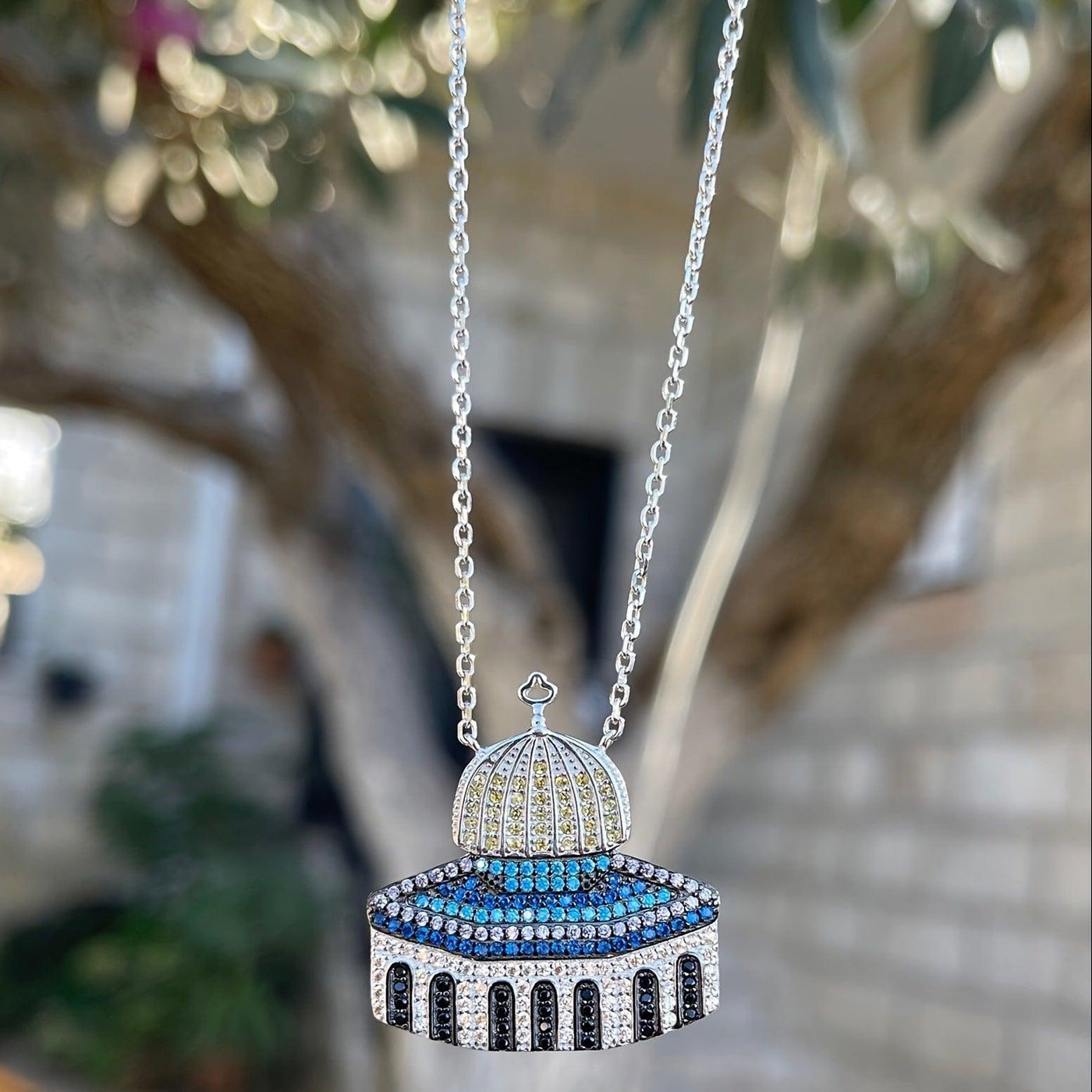 Collier Keffieh à motif MAC112 Masijid