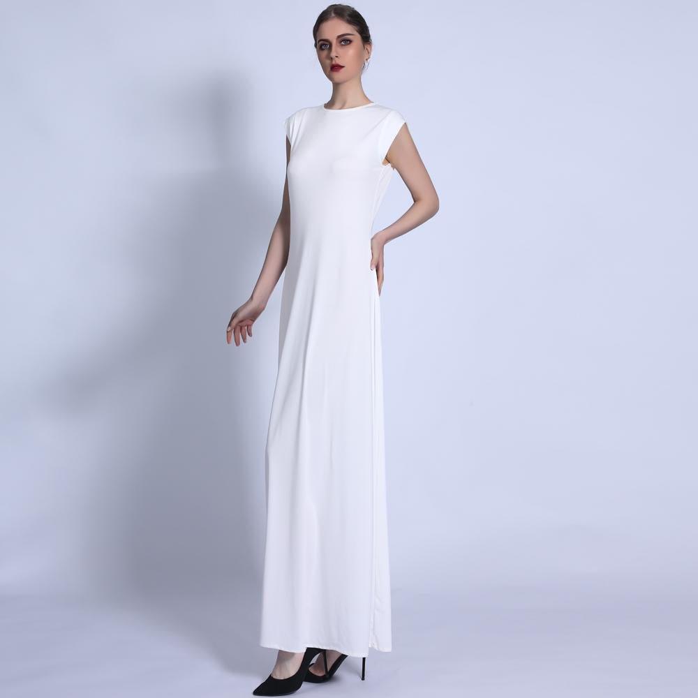 Robe Chemise en Jersey sans Manches (MA023)