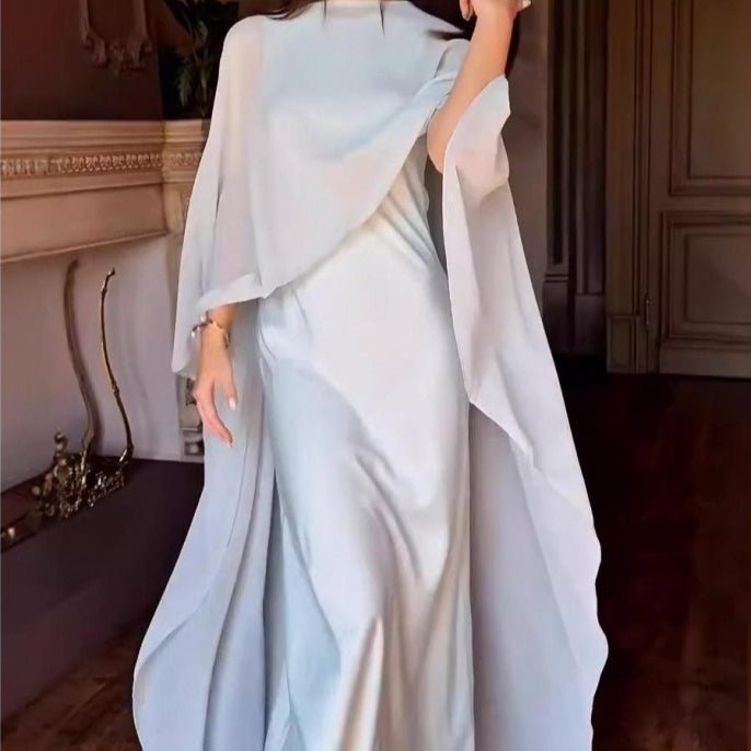 Robe Abaya avec Cape (MS320)