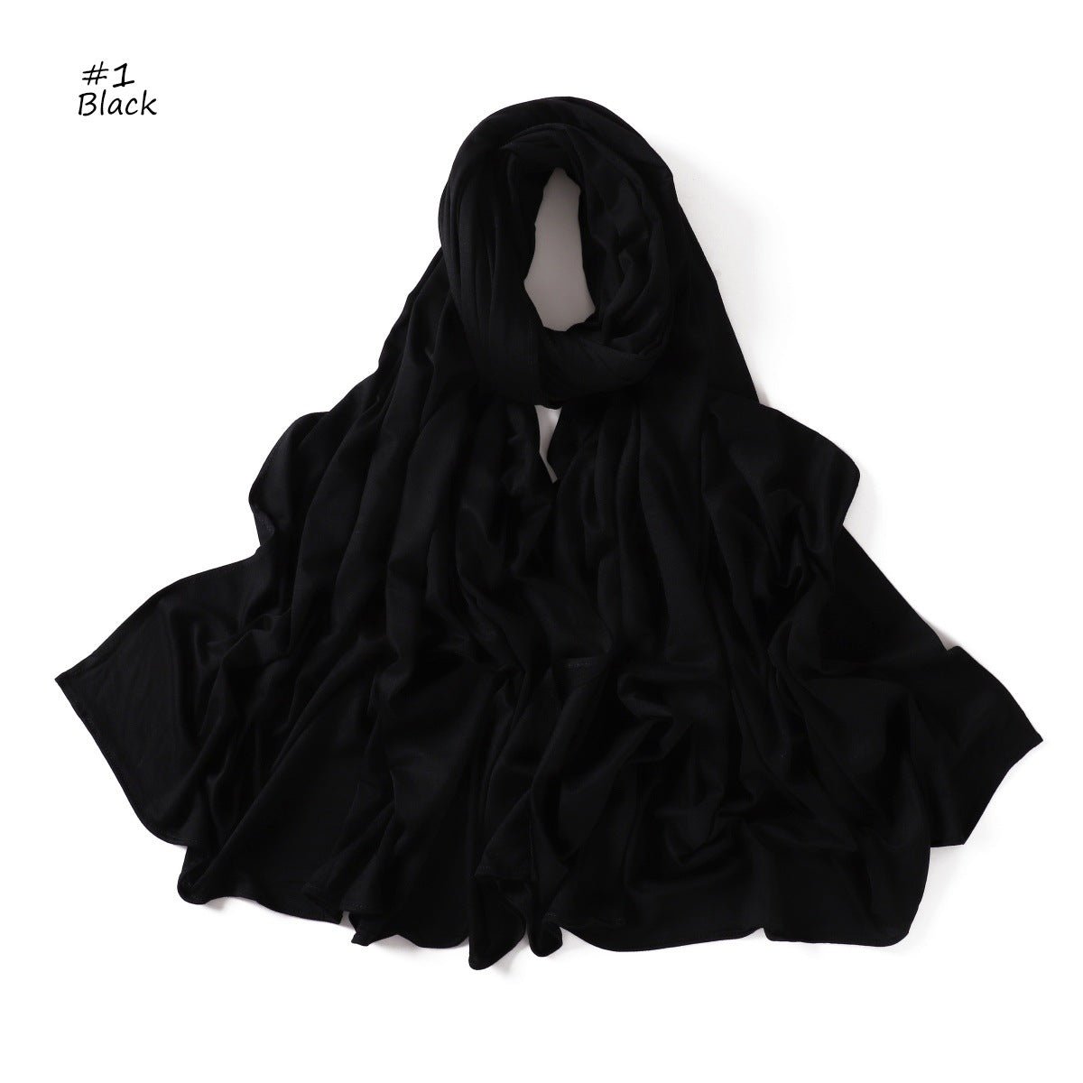 Foulard Hijab en Coton Mercerisé Doux et Respirant (MH126)