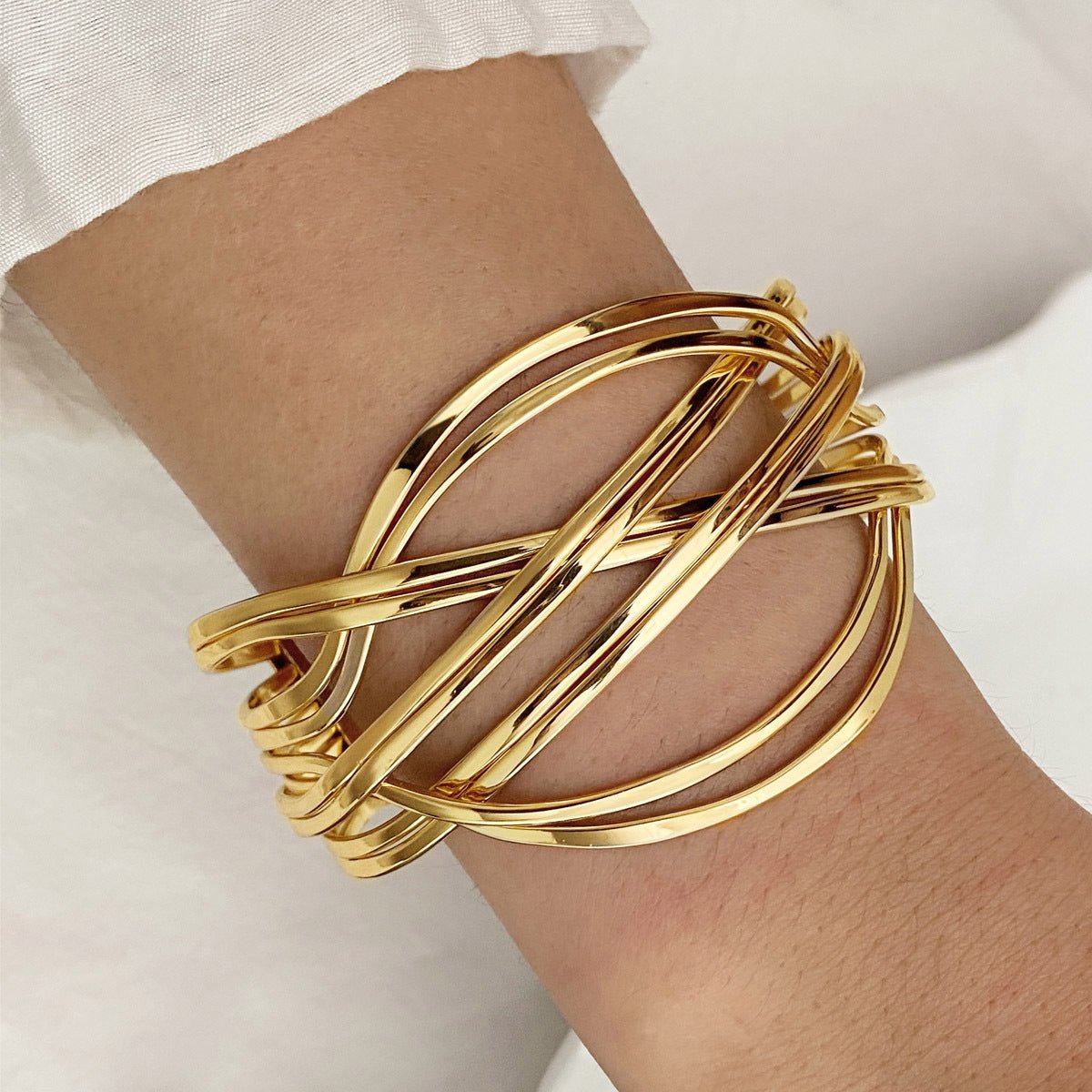 Bracelet en alliage exagéré de style bohème (MAC205)