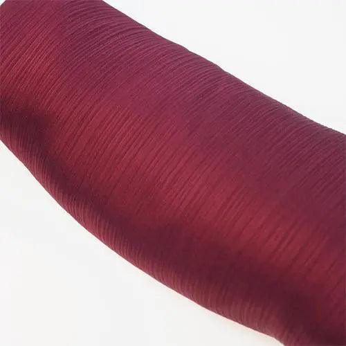 Foulard en satin froissé premium (MH006)