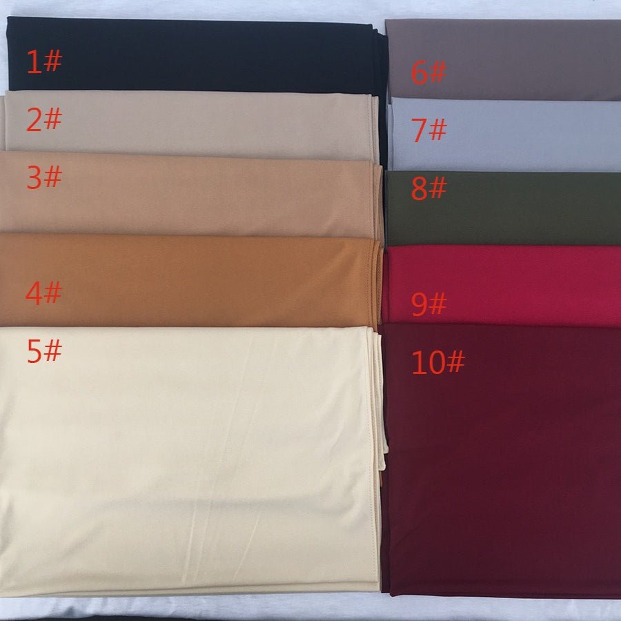 Hijab minimaliste polyvalent uni (MH190)