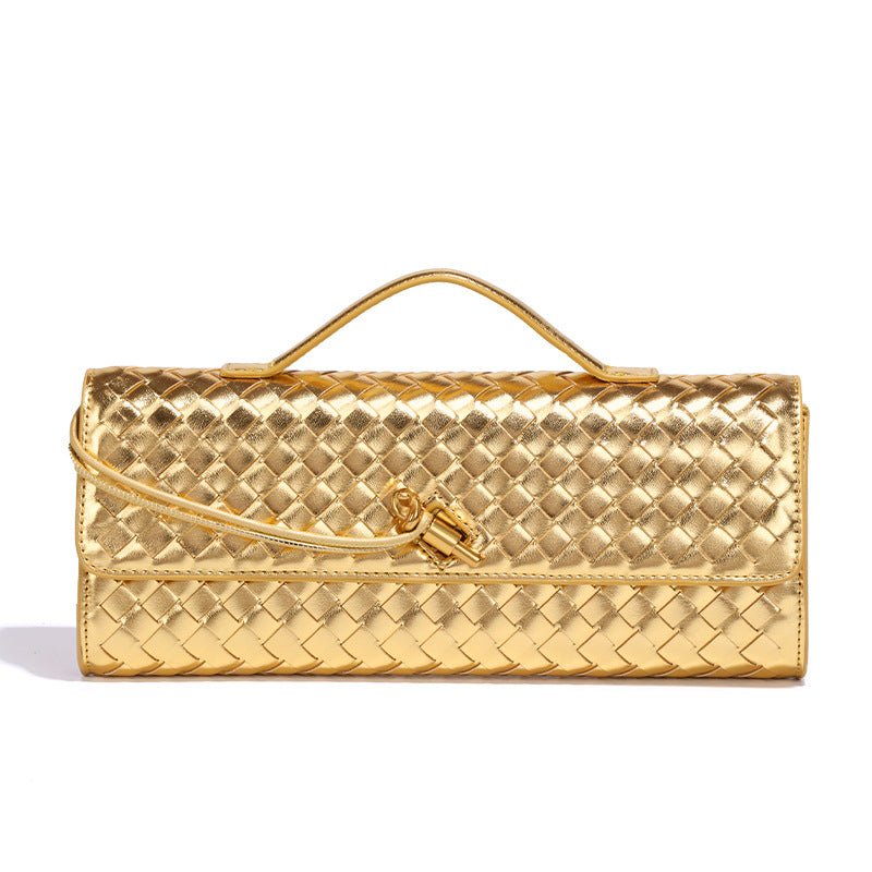Pochette en cuir PU tissé (MAC432)