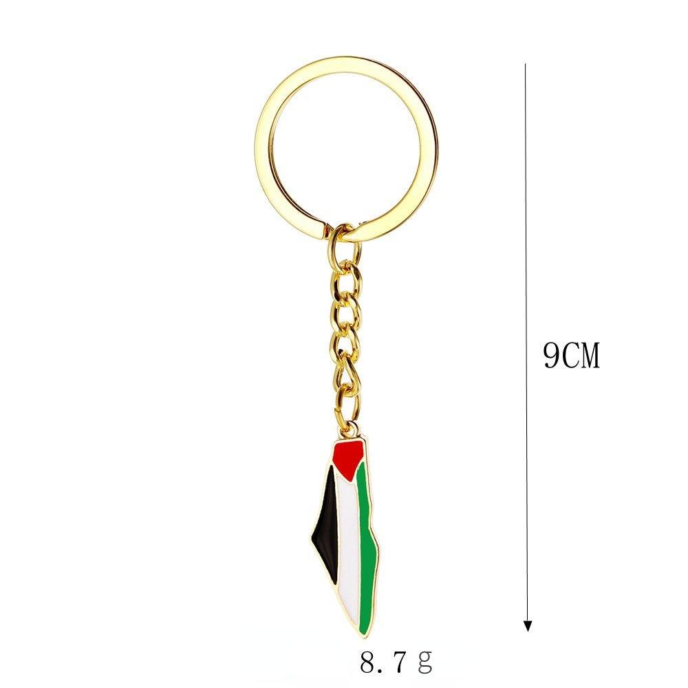MAC106 Pendentif en métal Keffiyeh Free Pakistan