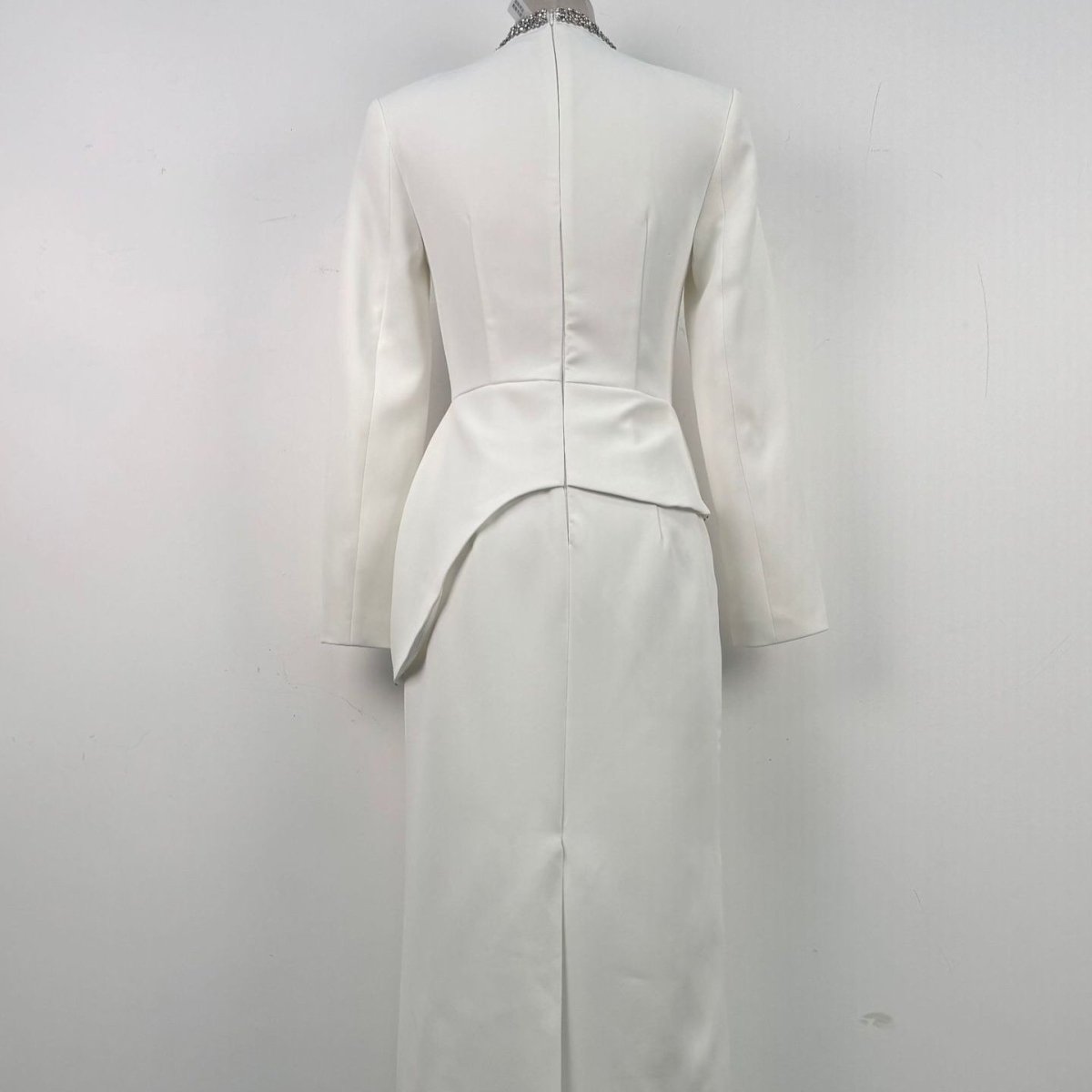 Robe de soirée ornée de cristaux (MS313)