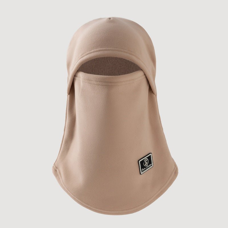 Cagoule Masque Doublée Polaire | Cagoule d'Hiver Coupe-Vent pour Vélo avec Protection des Oreilles (MAC308)