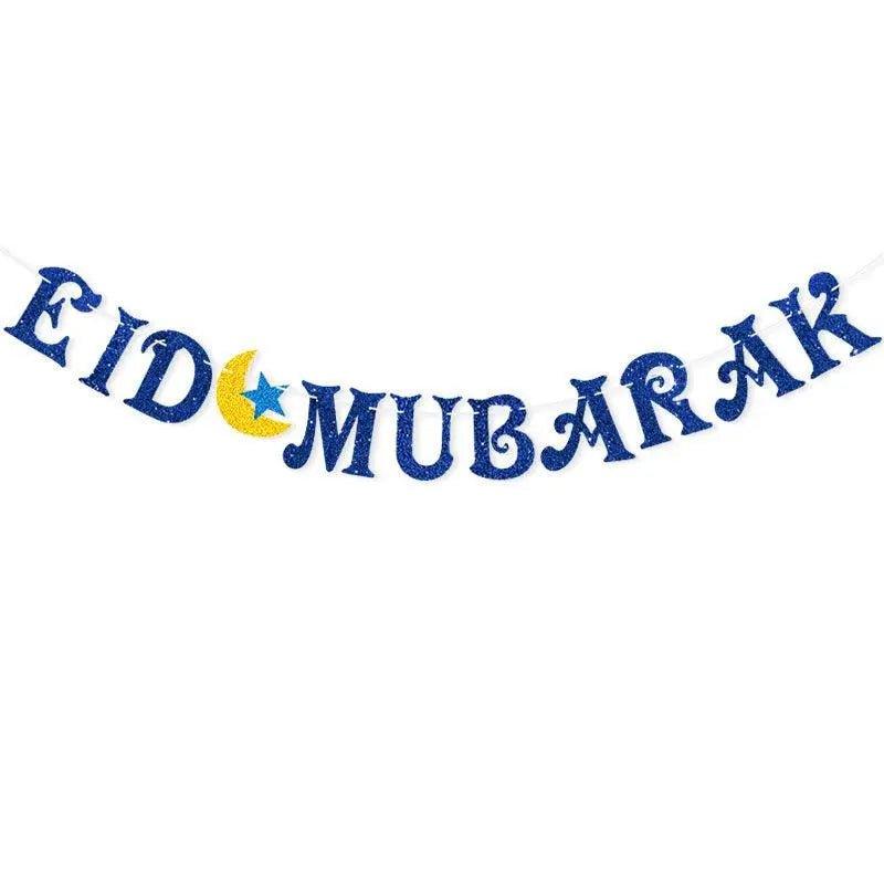 MR021 EID MUBARAK Bannière de fête Flash